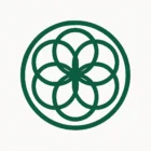 Ícono de flor geométrica y texto "Espiritualidad Moderna" Coaching integral,Un viaje de autoconocimiento sin dogmas para desarrollar tu propósito y sentido de vida sin escapar del sistema"